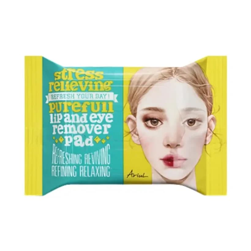 Almohadillas desmaquillantes que remueven maquillaje de ojos y labios de forma rápida y suave, incluso productos waterproof.