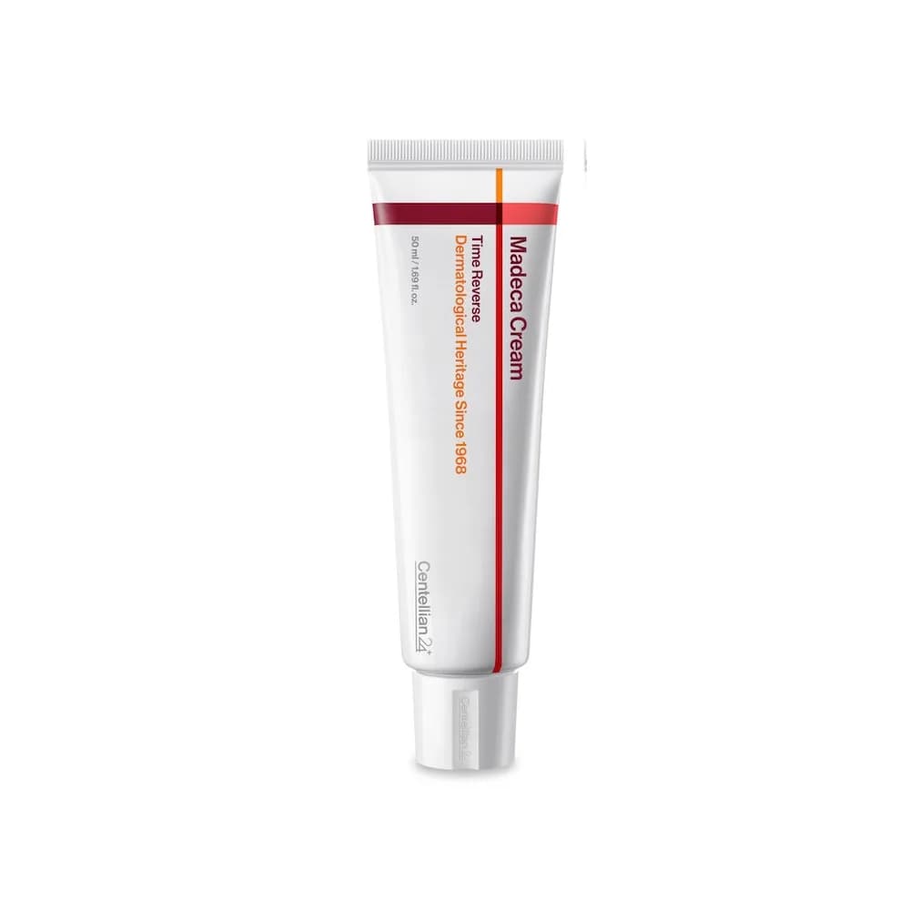 Crema antiedad con tecnología de absorción profunda que actúa sobre la pérdida de colágeno y la flacidez, suavizando las arrugas y fortaleciendo la barrera cutánea.