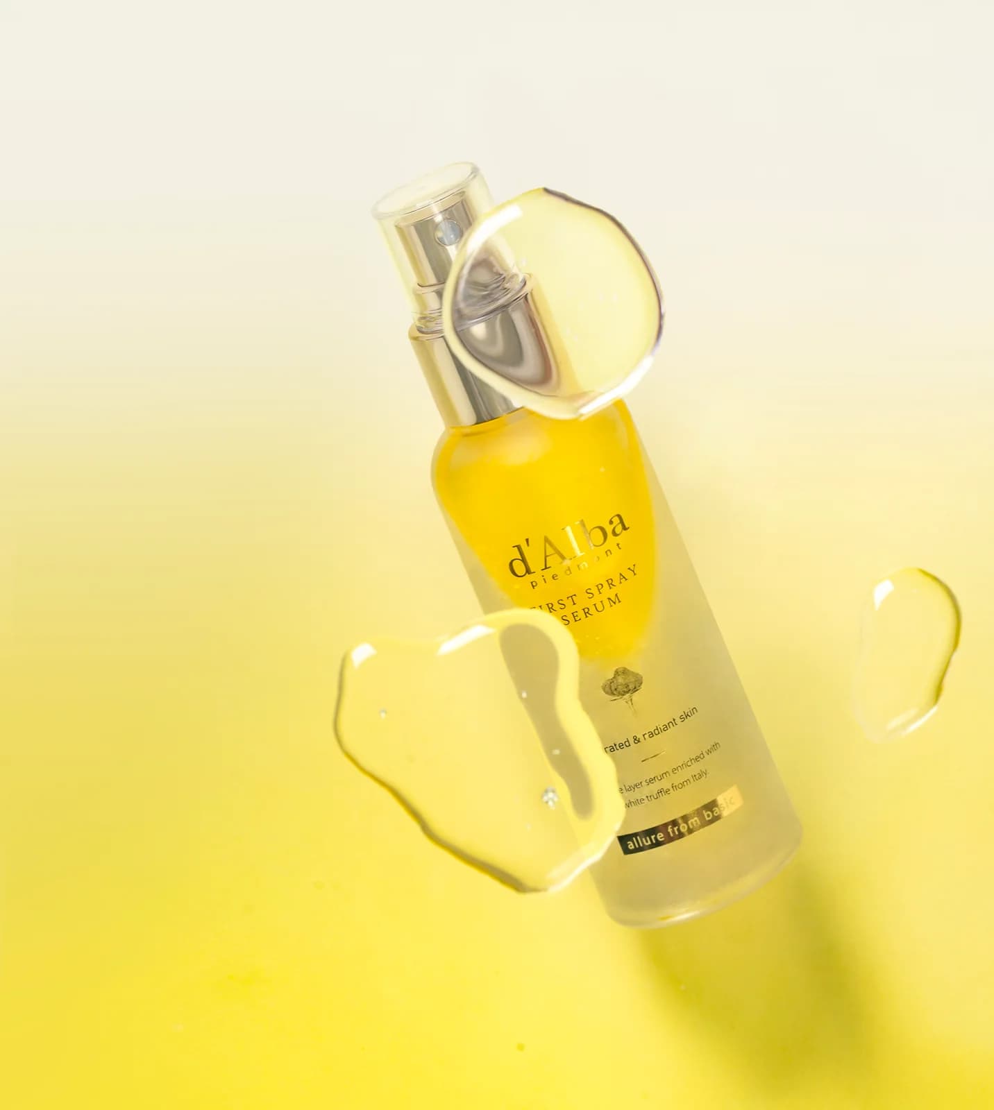 Spray Hidratante de Trufa Blanca — Spray con trufa blanca italiana que ayuda a hidratar profundamente, iluminar la piel y mejorar su elasticidad, con efecto glass skin.