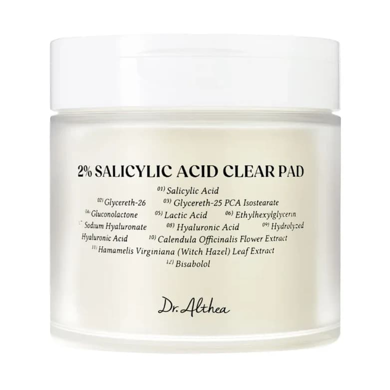 Discos de algodón pre-impregnados para una exfoliación química profunda y control de imperfecciones: disuelven el exceso de sebo y dejan los poros más limpios.