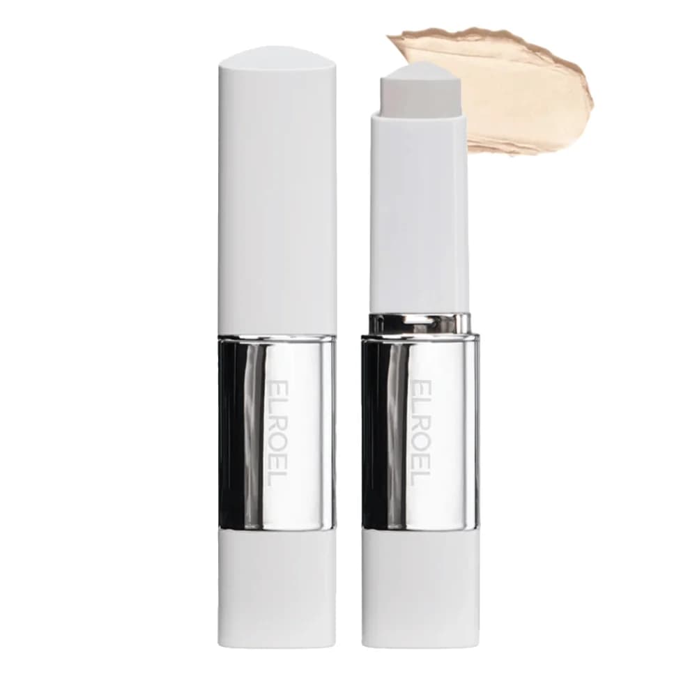 Base de maquillaje en barra 3 en 1: hidratación, base y protección solar SPF50+. Sus cápsulas de color se rompen para adaptarse al tono de tu piel.