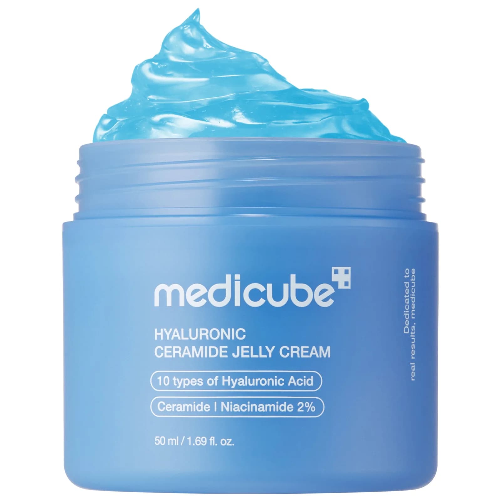 Crema hidratante tipo gel con ácido hialurónico, ceramidas y niacinamida al 2% que hidrata sin sensación pesada y fortalece la barrera.