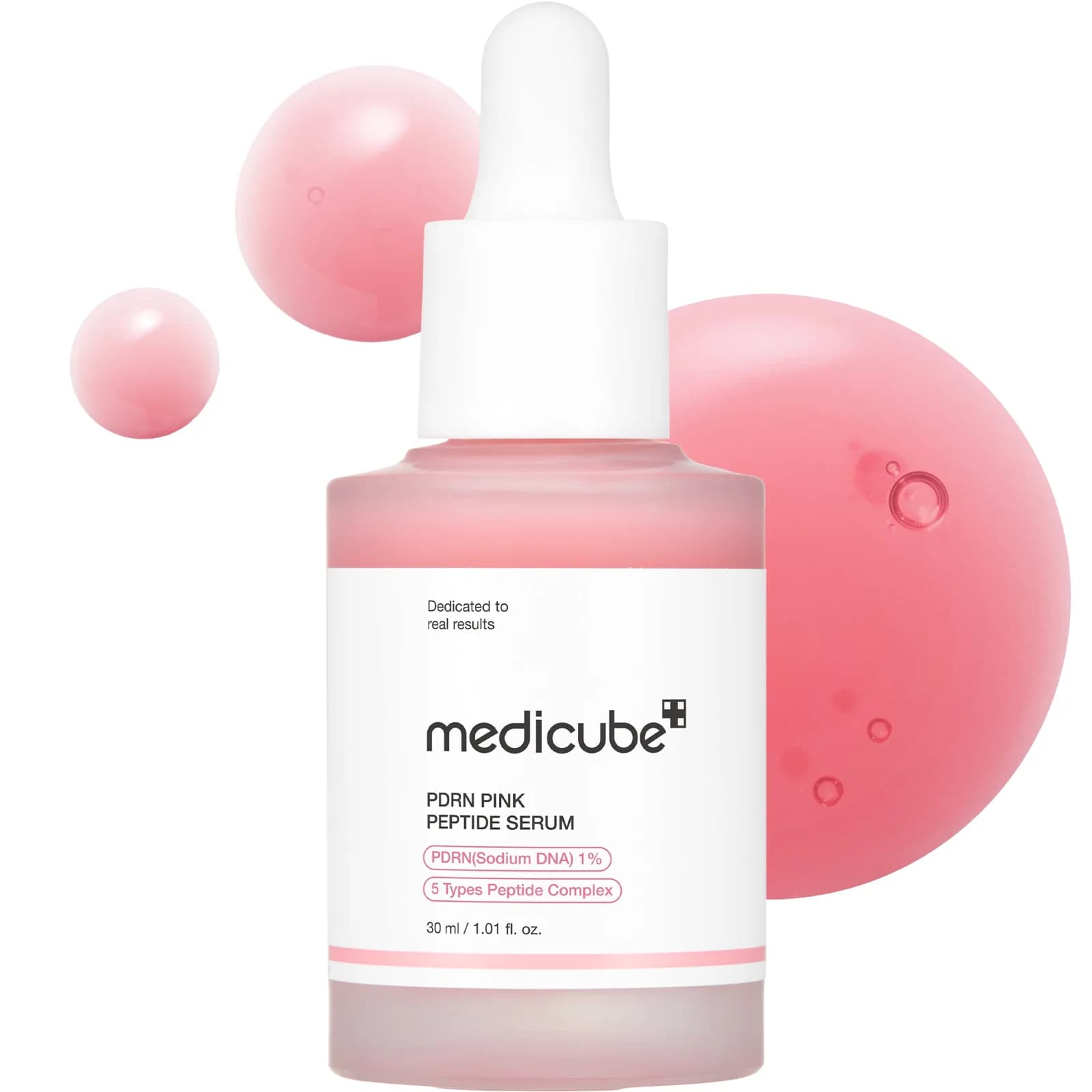 PDRN Pink Peptide Serum — Sérum con PDRN de salmón ideal para regenerar la piel, mejorar firmeza y elasticidad, calmar irritaciones y aportar hidratación profunda sin sensación pesada.