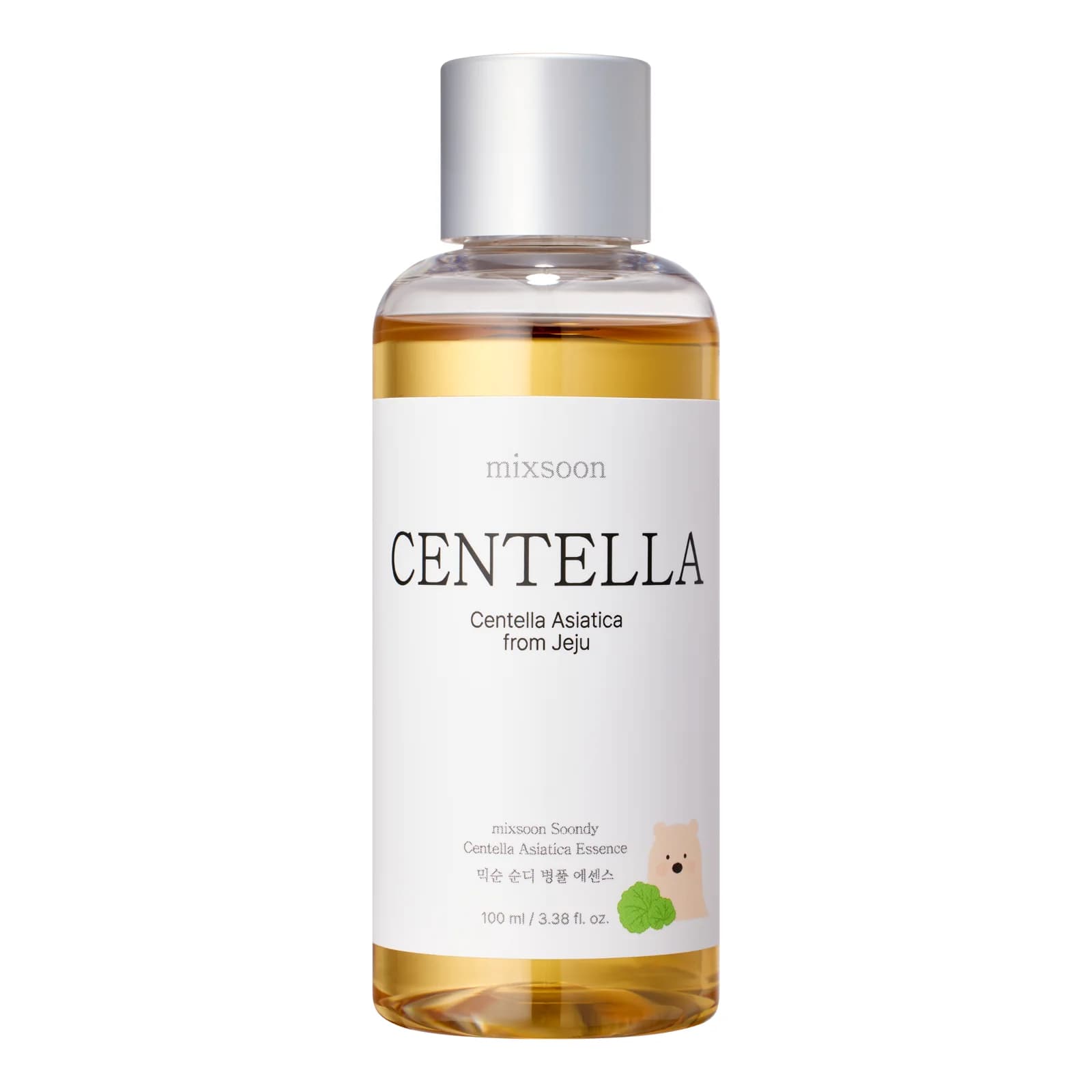Soondy Centella Asiatica Essence — Esencia con centella asiática ideal cuando la piel se siente sensible, reactiva o tirante. Calma irritaciones y refuerza la barrera natural.