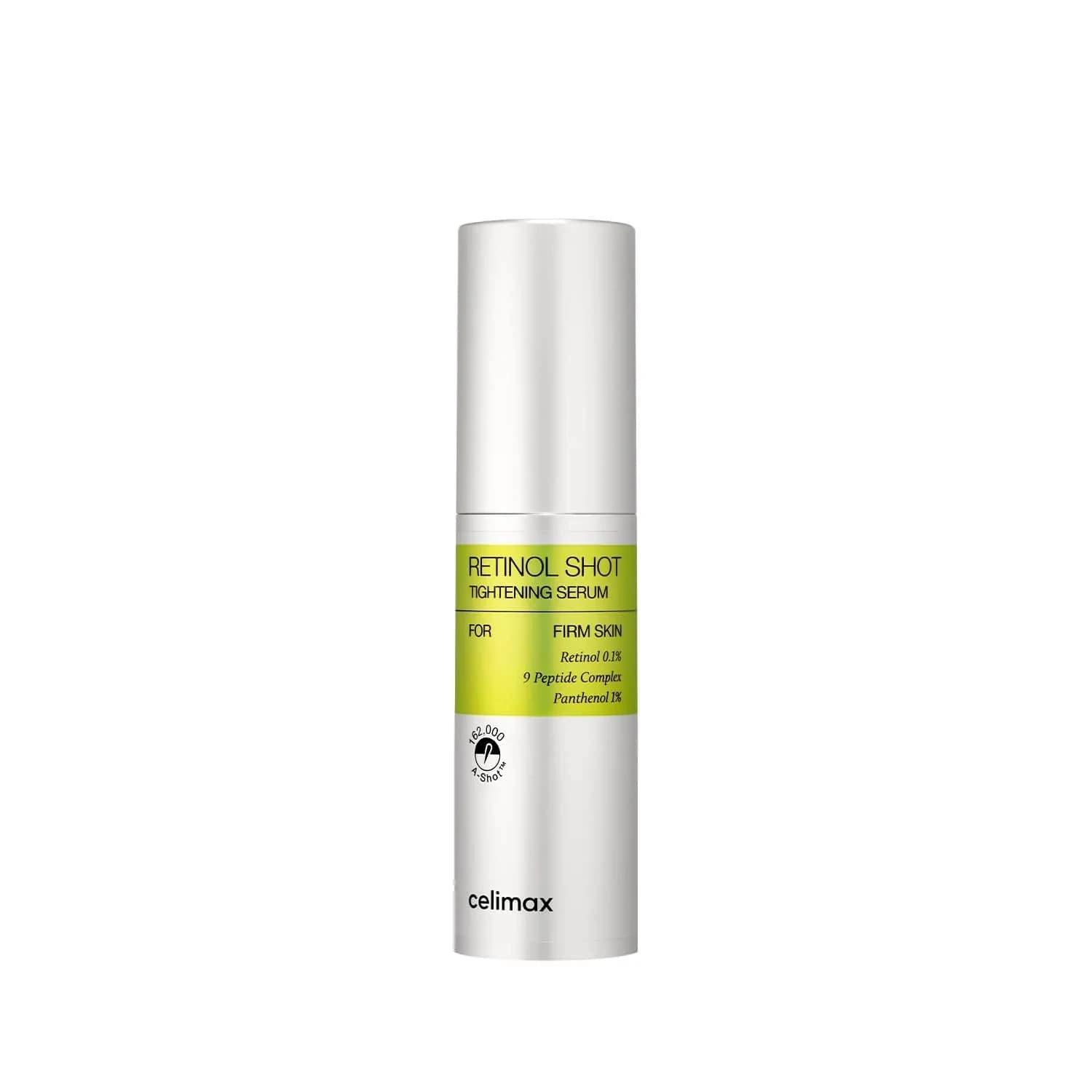 Sérum intensivo con retinol que mejora la firmeza, suaviza líneas de expresión y renueva la textura de la piel.