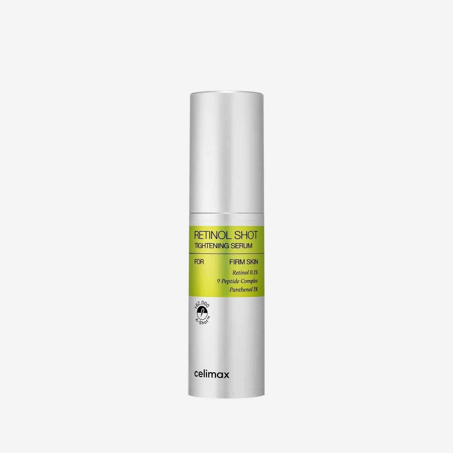 Sérum intensivo con retinol que mejora la firmeza, suaviza líneas de expresión y renueva la textura de la piel.